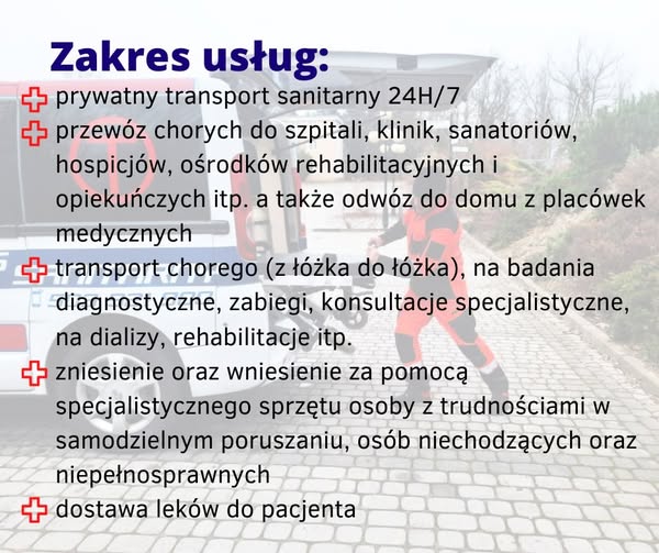 nosze transport pacjentów